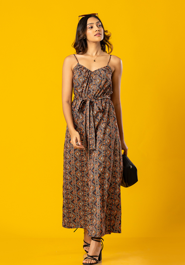 NESSA STRAPPY JUMPSUIT